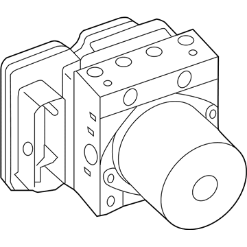 58920C2210 Hyundai/Kia Блок ABS гидравлический
