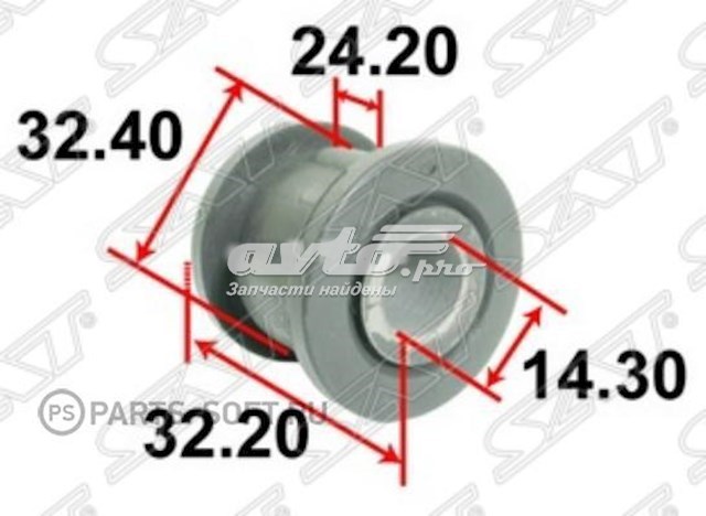 рейка рульова ST4552260010 рейка рульова ST4552260010
