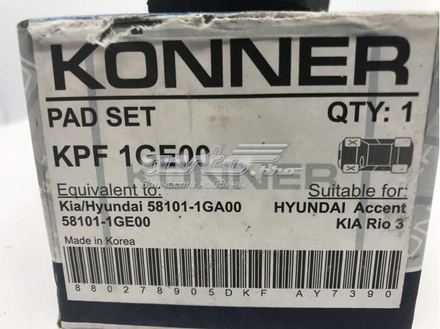KPF1GE00 Konner Колодки передние