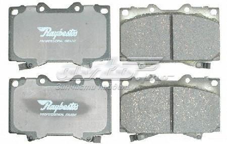 Колодки тормозные передние дисковые Raybestos PGD772