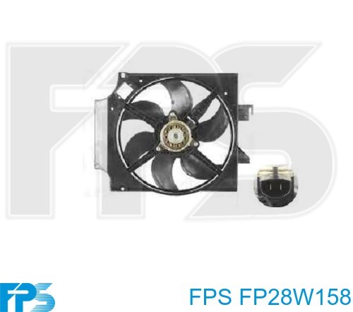 Вентилятор/крыльчатка радиатора охлаждения FPS FP28W158 цена, от 41.11 USD