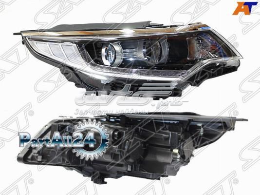 Правая блок фара Polcar 41D2101E цена, от 373.41 USD