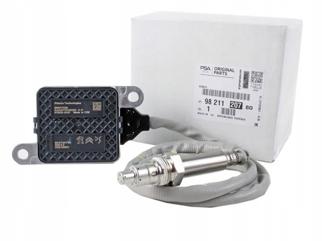 Sensor de óxido de nitrógeno NOX 9817454580 PEUGEOT