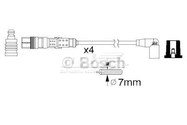 Бронепровода Bosch 986356345