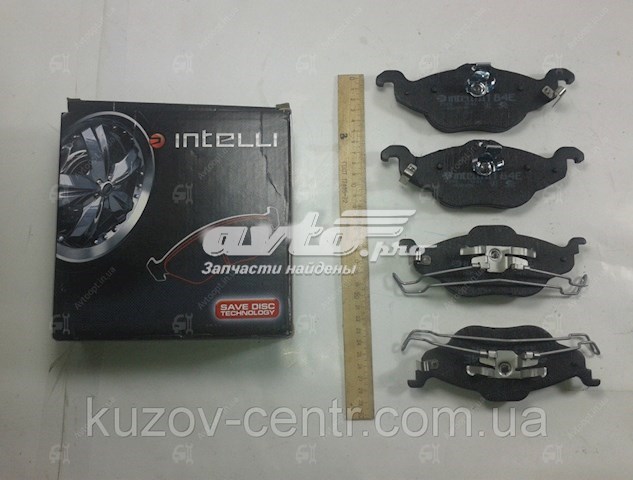 Колодки тормозные передние дисковые DAFMI D184EI