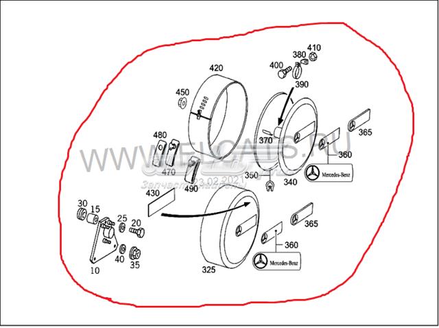 A4638901408 Mercedes 