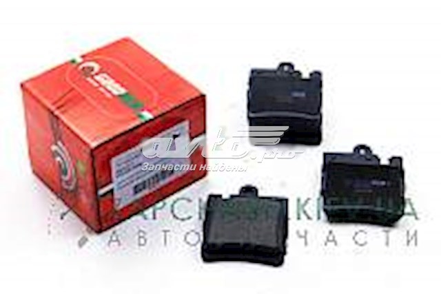 Колодки тормозные задние дисковые GOODREM RM1071