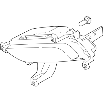 Фара противотуманная левая 92201A7500 Hyundai/Kia