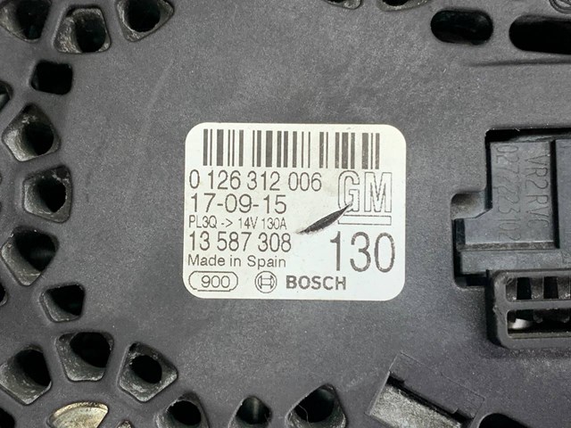 Генератор автомобиля Bosch 0126312006