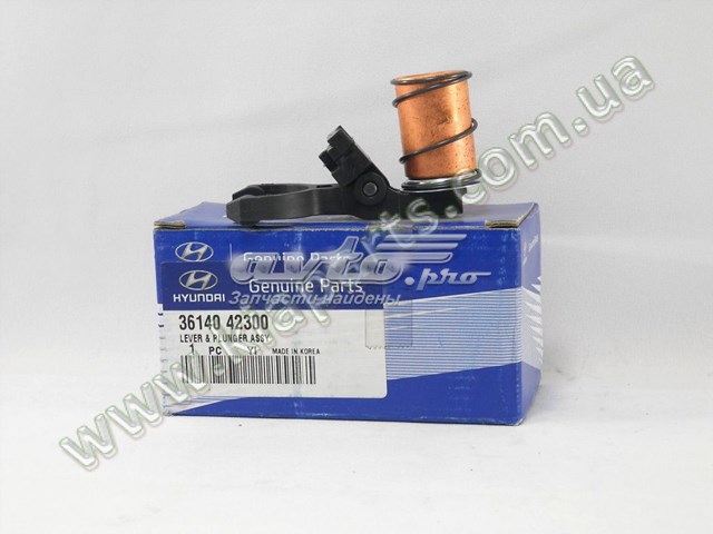 Horquilla, Motor de arranque 3614042300 HYUNDAI