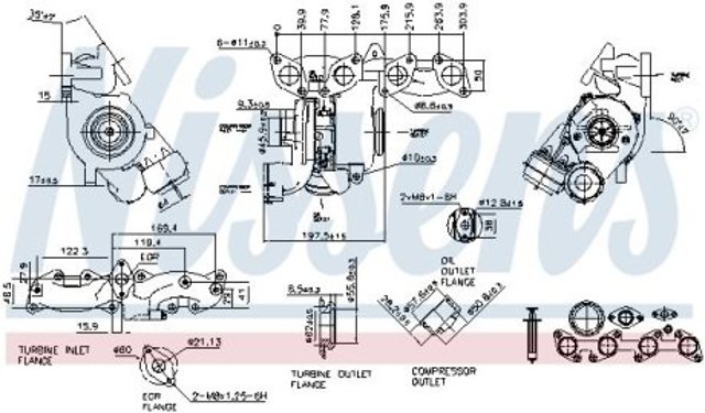 93253 Nissens turbina