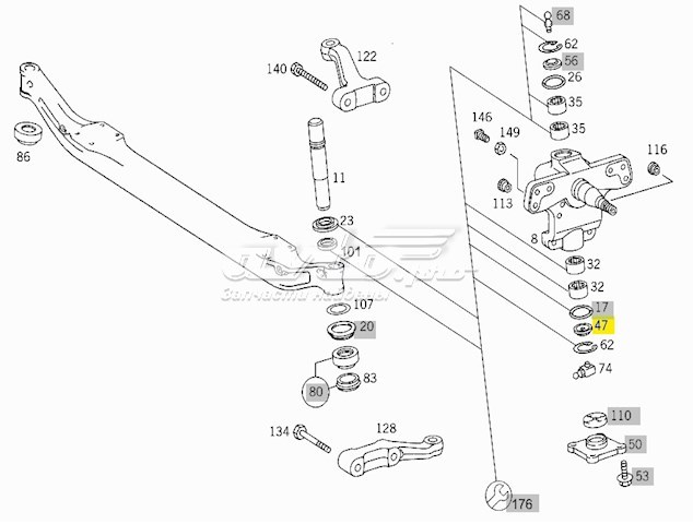  A6503320333 Mercedes