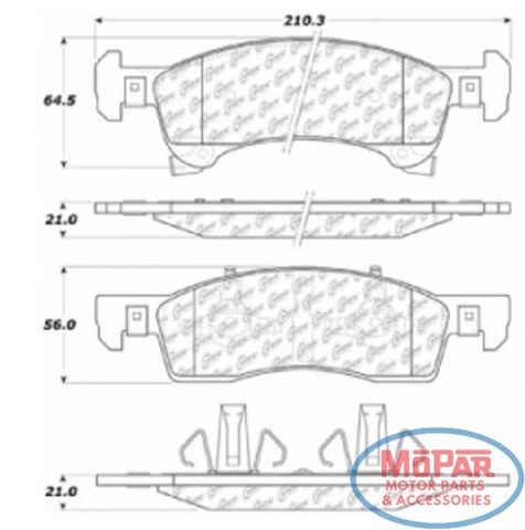 Колодки Centric Parts 10209340 цена, от 41.06 USD