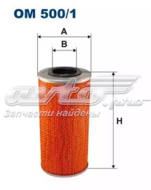 Масляный фильтр OM5001 Filtron