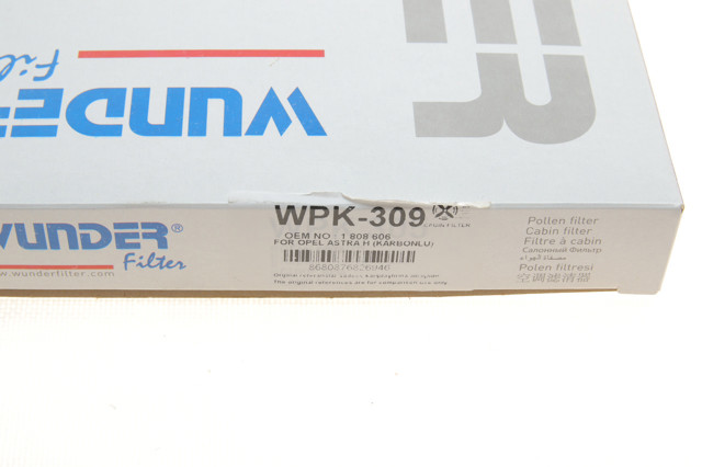 WPK309 Wunder Внутрисалонный фильтр