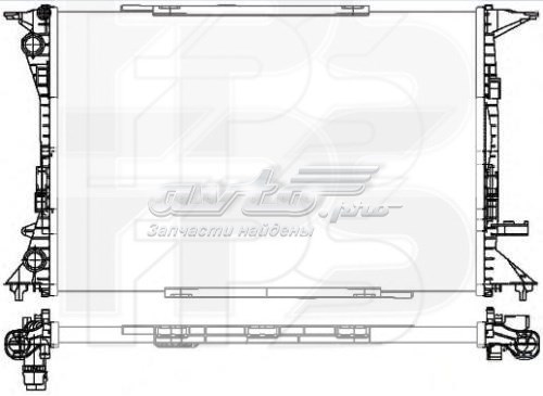 Радіатор водяний FP12A876 FPS