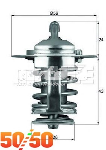 Термостат MAHLE TX7082