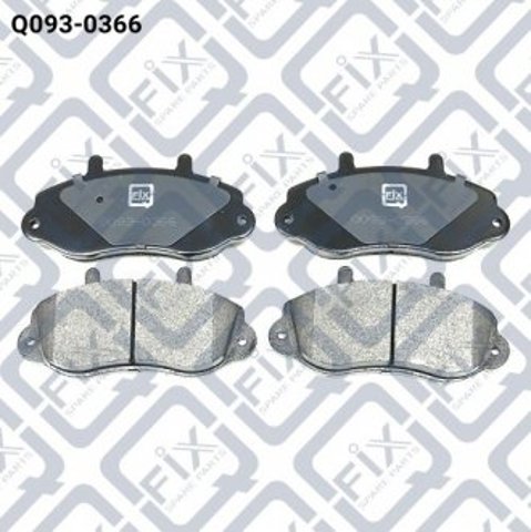 Q0930366 Q-fix Колодки передние