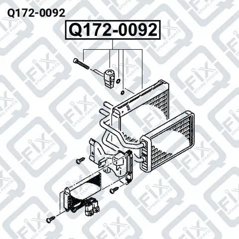 Compre Q1720092 Q-fix Vaporizador de aparelho de ar condicionado