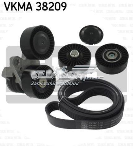 VKMA 38209 SKF rolo parasita da correia de transmissão