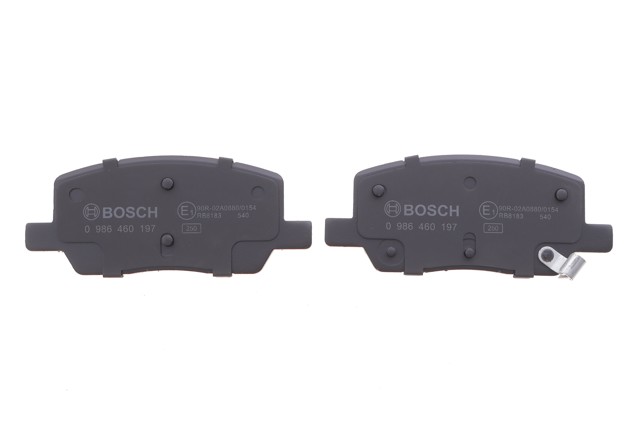 Задние тормозные колодки 0986460197 Bosch