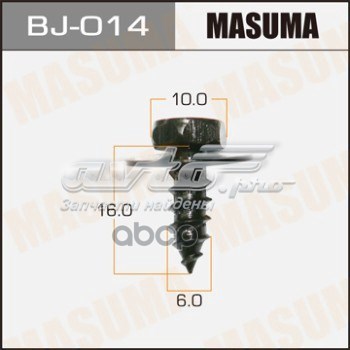 Пистон (клип) крепления подкрылка переднего крыла Masuma BJ014