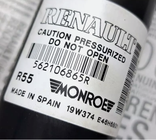 Амортизаторы передние Renault (RVI) 562106865R