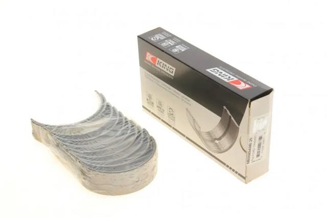 Вкладыши коленвала, коренные, комплект, 1-й ремонт (+0,25) King MB5589AM025 цена, от 21.26 USD