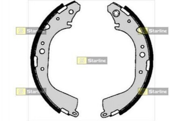 Тормоза рабочие задние ножные и тормозные барабаны Starline BC06710 цена, от 32.41 USD