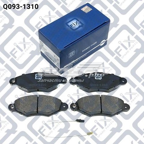 Q0931310 Q-fix Колодки передние