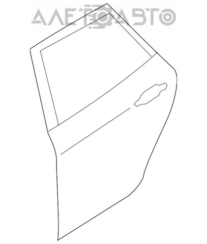 Двері задні в зборі FP6728318 FPS
