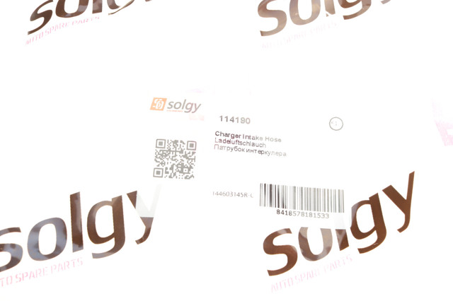Патрубок интеркулера 114190 Solgy