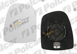 Зеркальный элемент водительского зеркала Polcar 6026546E цена, от 8.20 USD