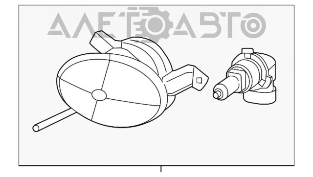 Фара противотуманная, правая Depo/Loro/Abakus FP7411H2E цена, от 25.34 USD