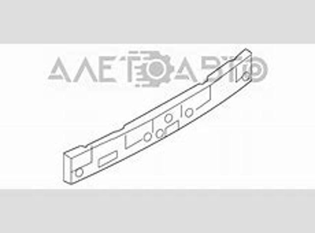  Reforçador do pára-choque traseiro Mazda 3 sedan (BM, BN) (2013 - 2019) 