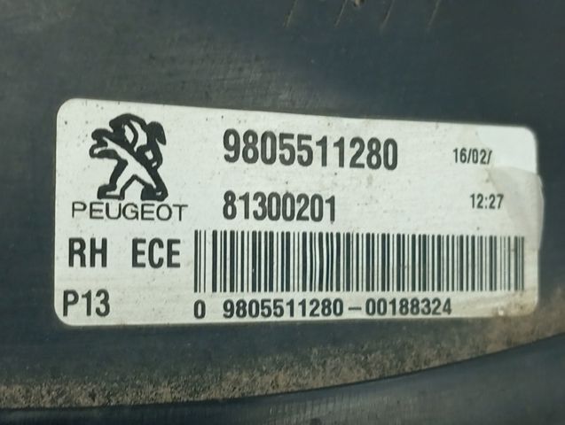Фонарь задний правый, внутренний Peugeot/Citroen 9805511280 цена, от 107.92 USD