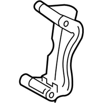 Braçadeira do freio de suporte dianteiro para Toyota Camry (V50)