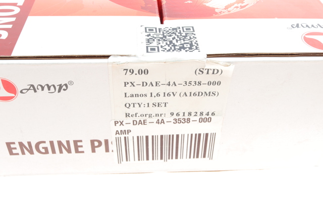 PXDAE4A3538000 AMP/Paradowscy Поршень двигателя без колец