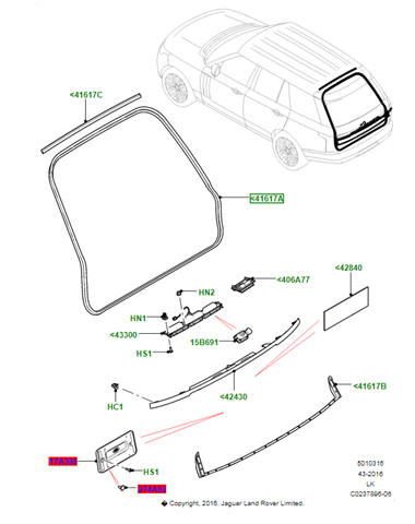  LR147402 Land Rover