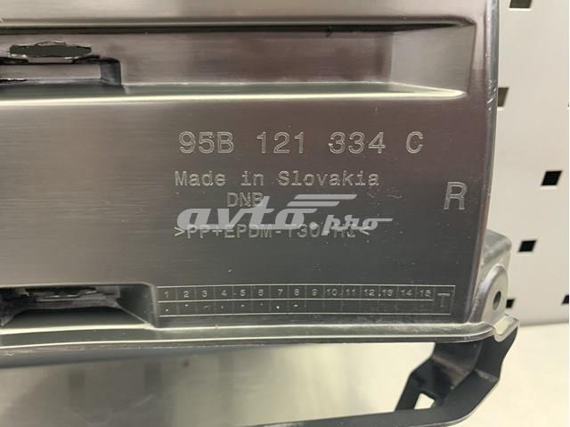 95B121334C1E0 Porsche Правая решетка переднего бампера