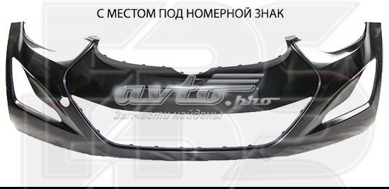 FP3244901 FPS Бампер передний в сборе