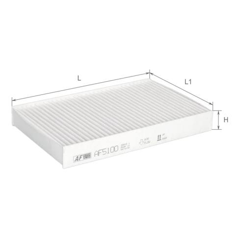 Воздушный фильтр салона Alpha Filter AF5100