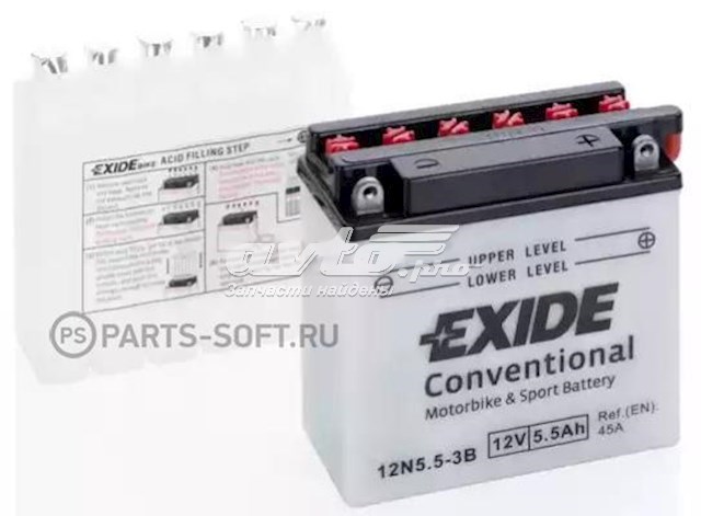 Купить Аккумулятор Exide 6 А/ч (12N553B)
