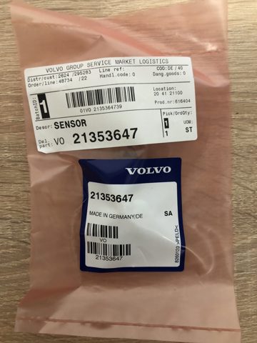  Volvo 21353647 цена, от 172.99 USD