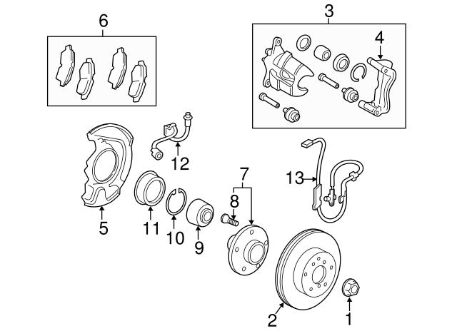 Скоба супорта переднього 4772133340 TOYOTA