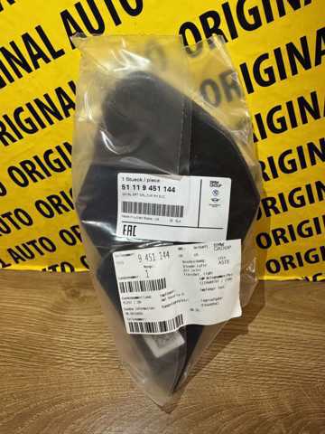 51119451144 BMW Moldura de rejilla parachoques delantero derecha original y equivalente