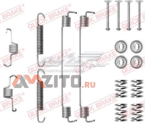 Монтажний комплект задніх барабанних колодок 1050819 QUICK BRAKE