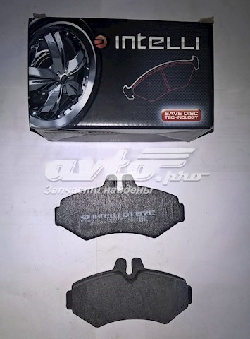 D167E Intelli Колодки тормозные дисковые комплект