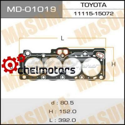 Прокладка ГБЦ Masuma MD01019 цена, от 29.05 USD