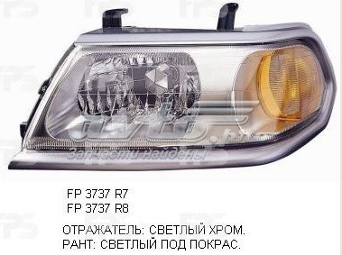 Правая фара FP3737R8P FPS